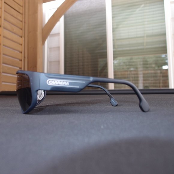 CARRERA 1029/S WRAP MATTE BLK GRADIENT GREY SUNGLASSES-UNISEX-EUC